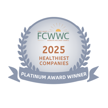 FCWWC 2025 Healthiest Companies Platinum Award Winner