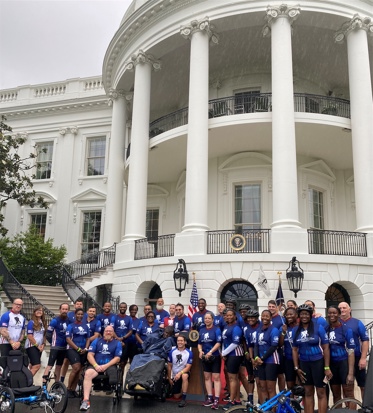 Soldier Ride Photo 6 Warriors Gather In Front Of The White House