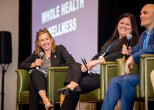 Tab 5 Chief Program Officer Jen Silva Warrior Care Network Director Erin Fletcher And Wwp Vice President Of Physical Health And Wellness James Herrera Speak At The 2022 Wwp Partner Convening