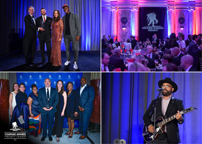 2024 Courage Awards And Benefit Dinner Photo Collage