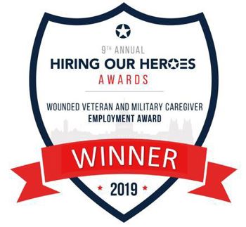 9th Annual Hiring Our Heroes Awards - Wounded Veteran and Military Caregiver Employment Award 2019 Winner