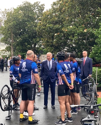 Soldier Ride Photo 4 President Biden Meets With Warriors