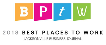 2018 Best Places to Work by Jacksonville Business Journal