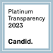 Candid Platinum Seal of Transparency 2023 - Wounded Warrior Project Rating