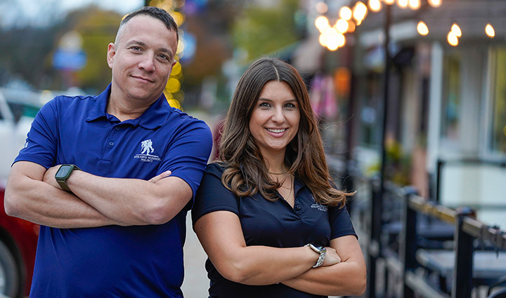 MBL_Wounded Warriors Brent Whitten And Keara Torkelson