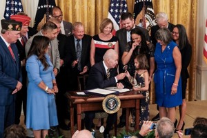 President Biden Signs The Honoring Our Pact Act Into Law