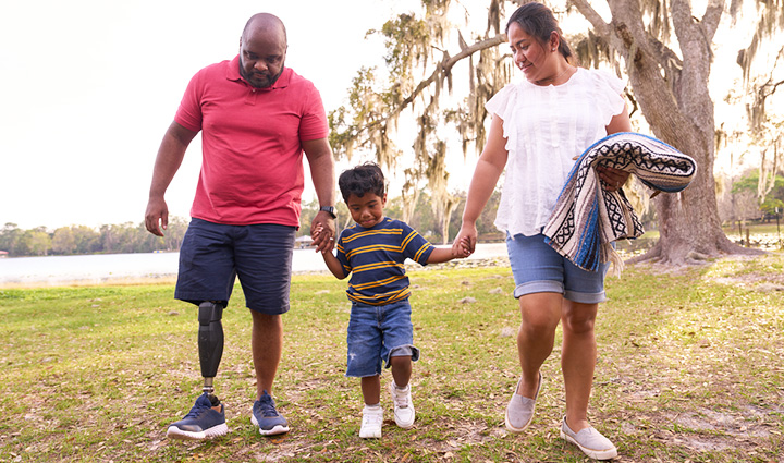 Wounded Warrior Chris Gordon