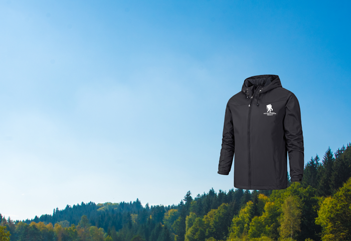 Black WWP Windbreaker Jacket